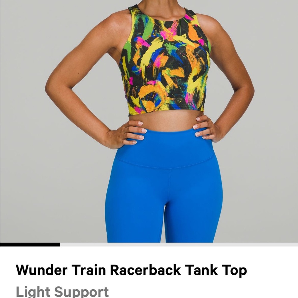Lululemon Wunder Train Racerback Tank Top Size 20